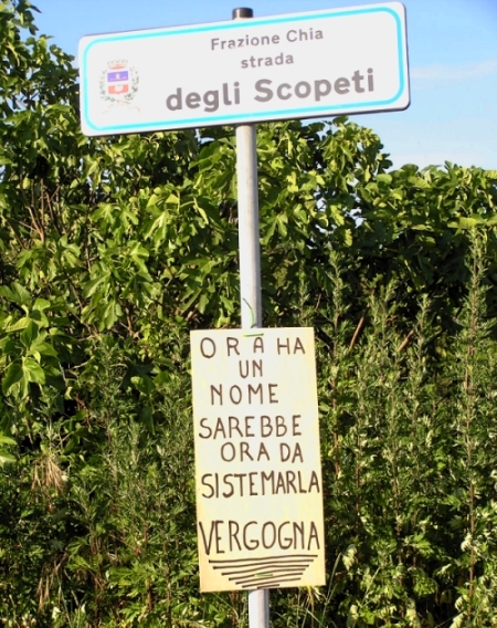 TOPONOMASTICA e CARTELLONISTICA